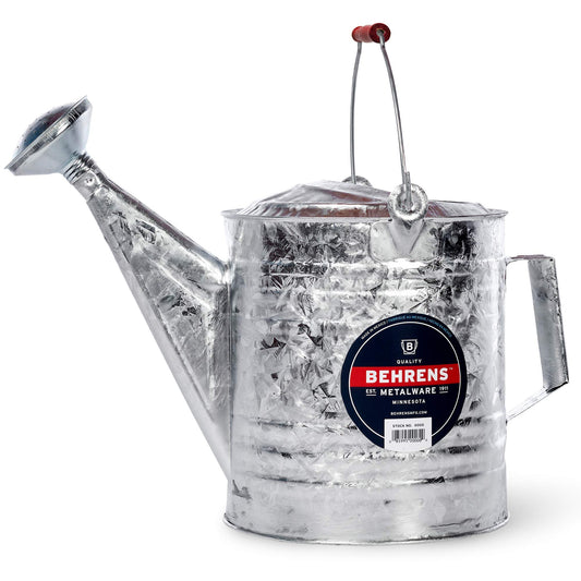 Behrens 2.5 Gallon Hot Dipped Steel Watering Can