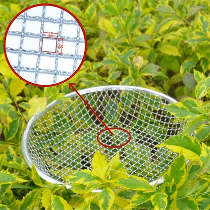 Mesh Gardening Sifter, 10mm Sieve mesh Size， Perfect for 5 Gallon Bucket,for Sand Rocks Dirt