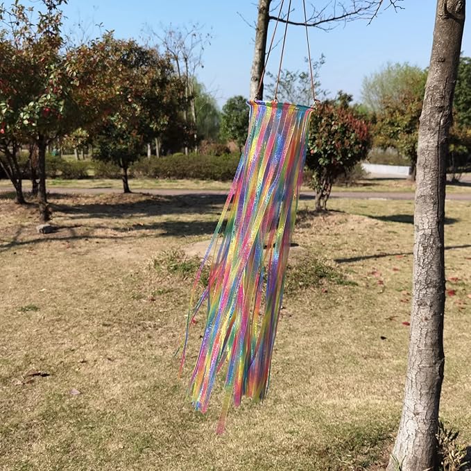 Ribbon Windsock Streamer, Outdoor Decorations for Your Patio, Garden, Yard, Dock and Camper