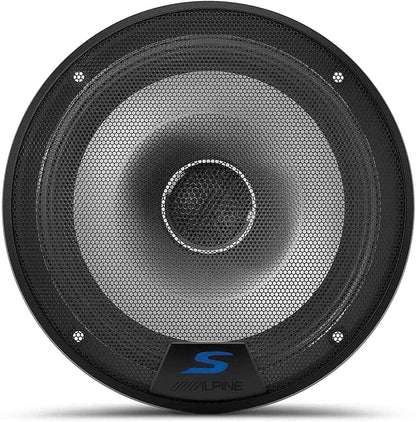 Alpine S2-S65/S2-S65C, S Series 6.5" 2-Way Hi-Res Speakers Bundle