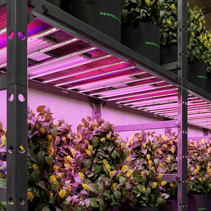 MARS HYDRO ADlite Red30 & Blue30 Led Grow Light for Increased Plants Yield, 30Wx2 Grow Lights, 440nm & 660nm Spectrum supplemental Light 3x3 FT Coverage Deep Red and Blue Grow Light Bars