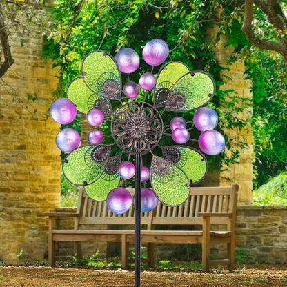 MUMTOP Wind Spinners for Yard Garden - Kinetic Yard Art Wind Spinners for Lawn Patio and Outdoor Decoration