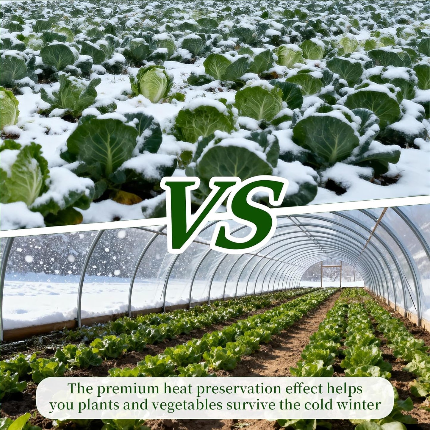 10x20 FT Greenhouse Plastic Sheeting,6 mil Transparent Greenhouse Film, UV Resistant Waterproof Plastic Covering for Winter, Polyethylene Greenhouse Covering for Farm, Garden,Agriculture