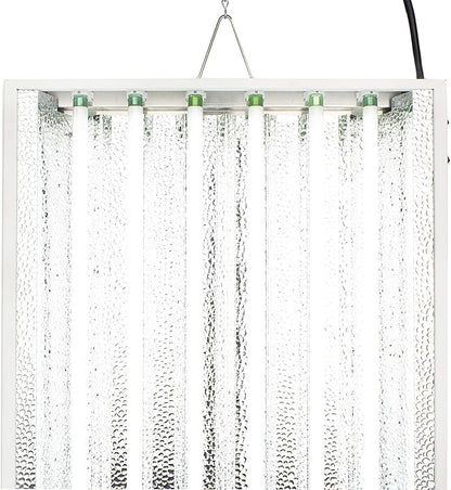 4Ft X 18In 6Lamps 300W T5 Fluorescent Grow Lights with 6500K Grow Lamps and 30000 Lumens & High PPFD, Great for Seeding, Colon, and VegGrowing Stages of Indoor Garden Plant. Growing Fast!