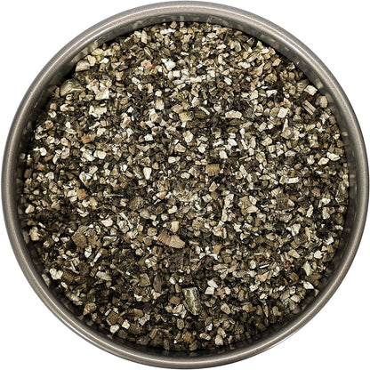 Horticultural Organic Vermiculite by GARDENERA - (Made in Ukraine) - Medium Grade - Natural Soil Additive for Potted Plants, Orchids, Hydroponics, Terrariums (5 Quart)