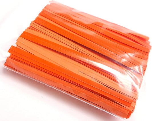 4" Length 5000 Twist Ties, Plastic Coated, No Rip, Paper Ties Cello General Use, Ideal Party Favor