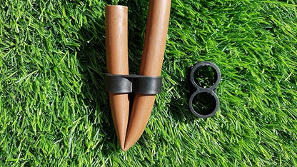 20-Piece Barb Connector Fitting Kit: 8 Straights, 6 Tees, 4 End Plugs, 2 Elbows, 16mm 0.520 Half-Inch ID, Garden Drip Irrigation, 670013-P