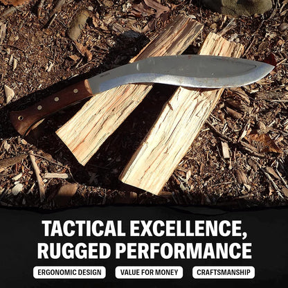 Condor Tool & Knife Tactical Machete with Walnut Handle