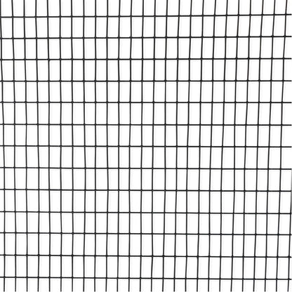 Fencer Wire 16 Gauge Black Vinyl Coated Welded Wire Mesh Size 0.5 inch by 1 inch (3 ft. x 50 ft.)