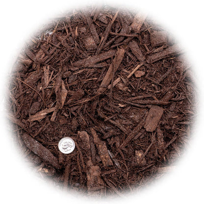 Gardenera Brown Mulch - Protect Your Plants with a Sustainable Ground Cover - 4 QUARTS