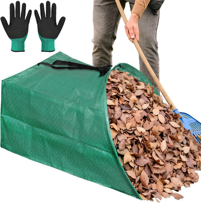 53 Gallons Leaf Collector Reusable Leaf Bag Yard Waste Bags Lawn Bag Leaf Picker Upper Lawn Sweeper for Leaves