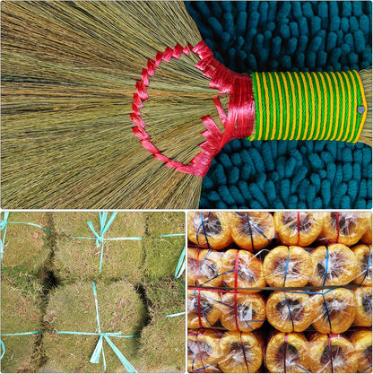 MECCANIXITY Polyester Nylon Plastic Rope Twine Household Bundled for Packing Gardening Craft,150m Length,Blue