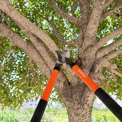 SHIND Lopper Heavy Duty Branch Cutter Tree Clippers with Compound Action, Chops Thick Branch Ease, Garden Loppers Pruning, 15 Inch Tree Trimmer with 1.6” Clean Cut Capacity (15 Inch）
