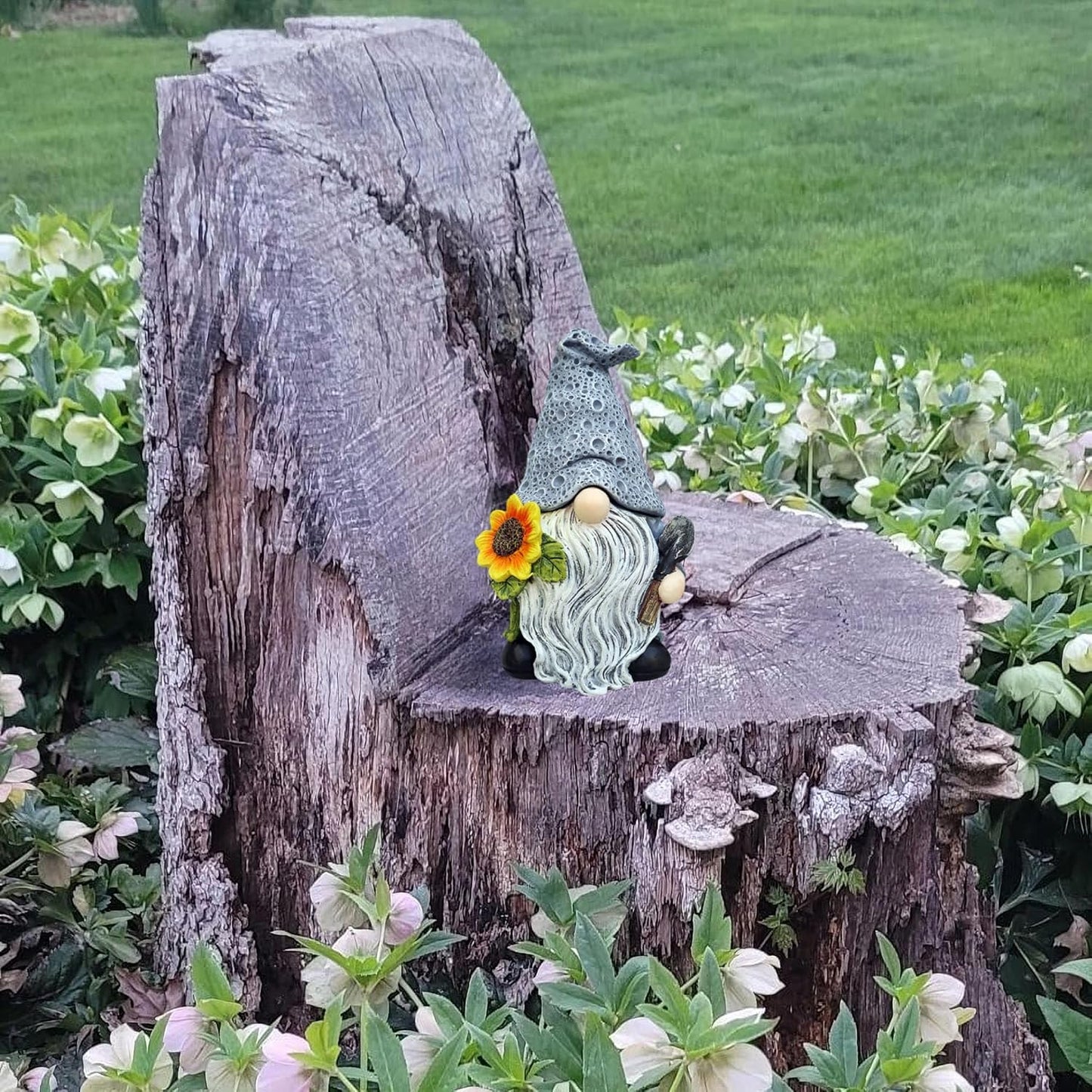 Key Hider Outdoor Garden Gnomes Statue Hide A Key Outside Gnome Figurine Decor For Yard Lawn Hidden Spare Key Holder Lock Box