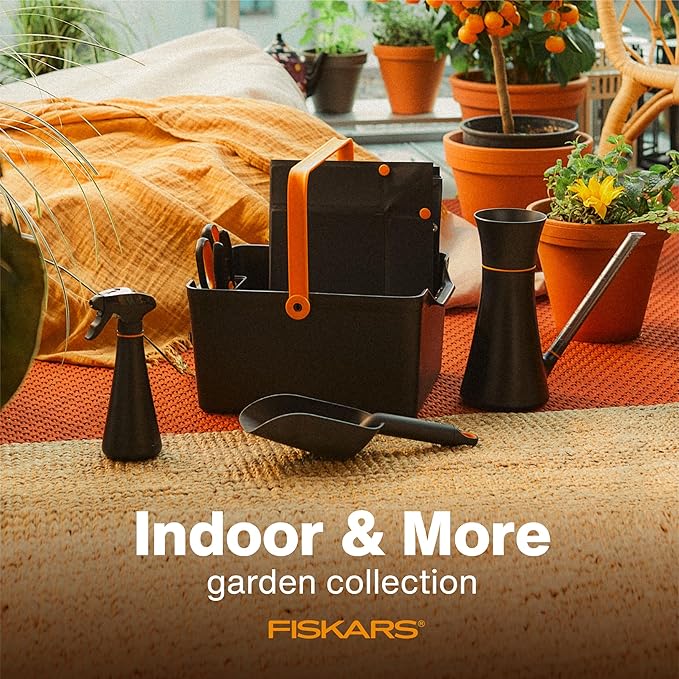Fiskars Garden Tool Caddy with Removable Small Tool Storage for Indoor and Outdoor Gardening Use, Made with Recycled Plastic