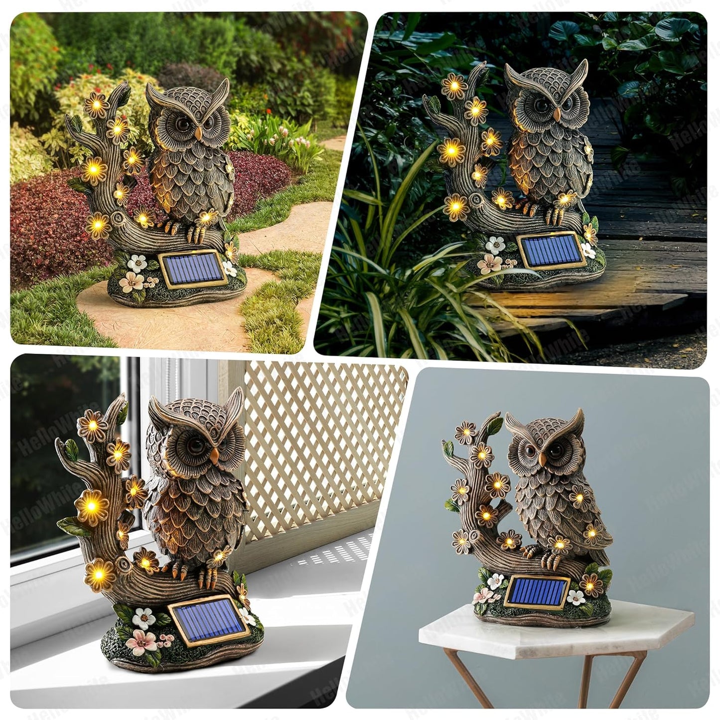 Solar Garden Decorations – Beautiful Outdoor Garden Statue for Yard Decor, Garden Decor & Outdoor Decor | Perfect Yard Art and Outdoor Statues for Garden Decor for Outside