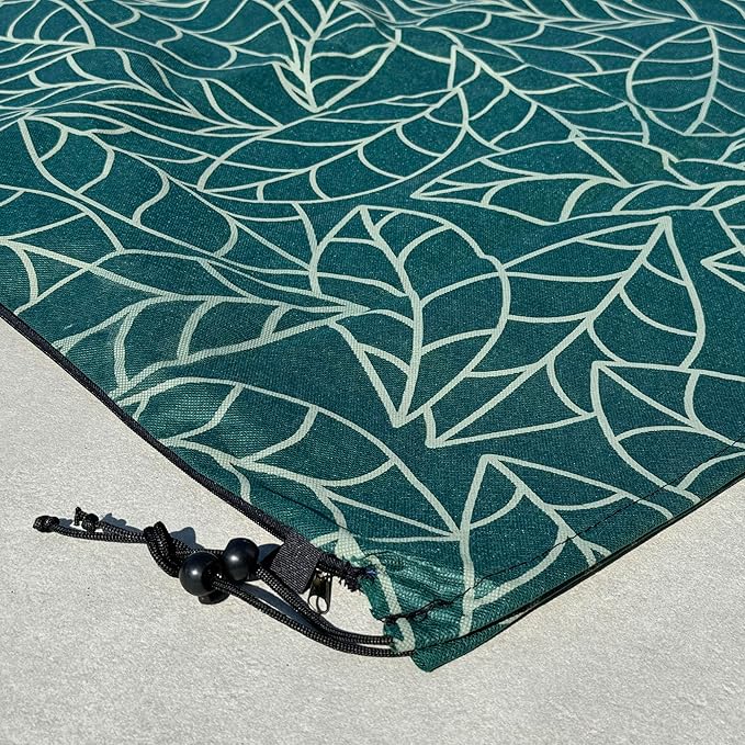Plant Covers Freeze Protection 59"x91" in 2 Pack | Green Winter Frost Blankets for Outdoor Plants | Reusable Garden Cover Bags with Zipper Drawstring | Cold Weather Shrub Protection Cloth