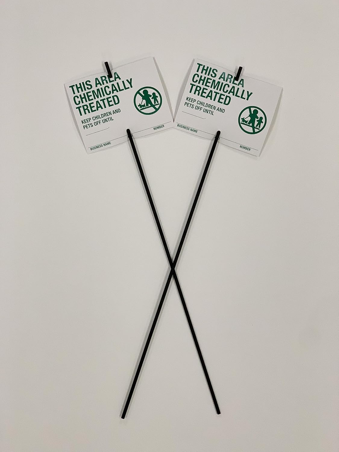 Lawn Treatment Application Stakes & Minnesota Signs (Economy Style Stake / 500 pc. Pack)