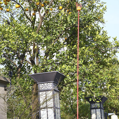 Fruit Picker Pole with Basket Apple Orange Picker Tool Tree Fruit Catcher Fruit Picking Equipment for Getting Fruits Lemons Apples