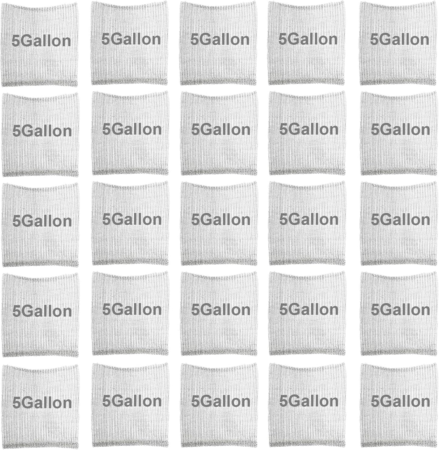 28PCS Go-pher Baskets 5 Gallon, Upgrade Stainless Steel Plant Root Wire Mesh for Underground to Protect Roots Trees Flowers from M-oles and V-oles