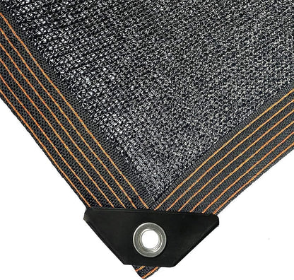 winemana 70% Black Shade Cloth, 20 x 30 FT Durable Mesh Tarp with Grommets, Resistant Garden Sun Shade Netting with Taped Edge for Plant Cover, Greenhouse, Patio, Tomatoes, Chicken Coop, Barn Kennel