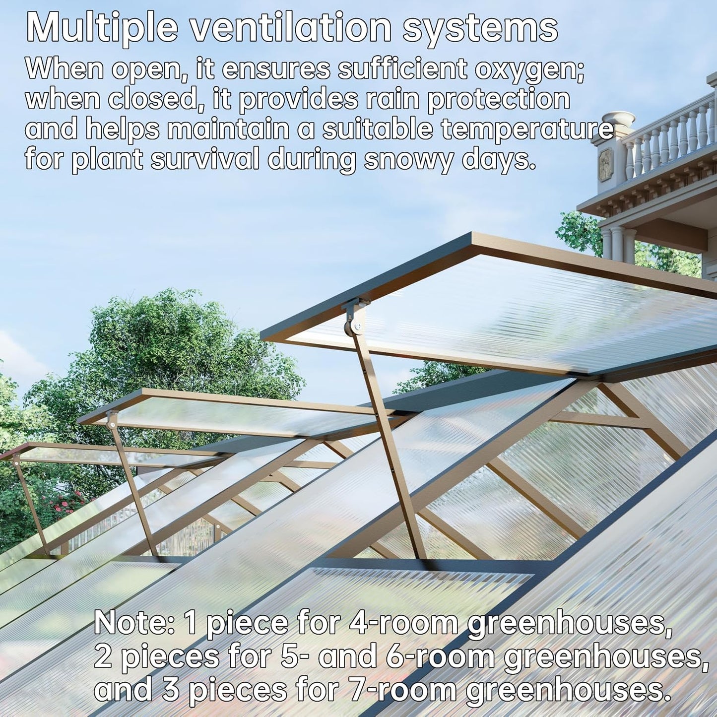 8x10 FT Greenhouse for Outdoors,Green House for Outside,Dark Gray