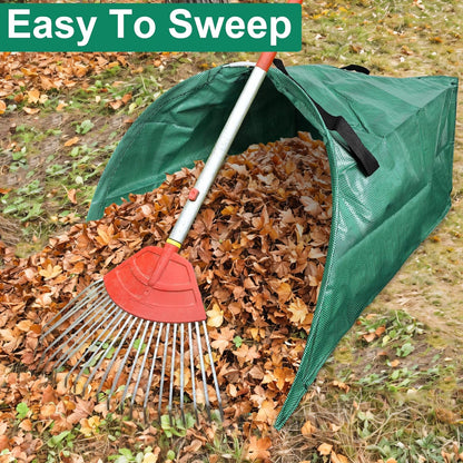 53 Gallons Leaf Collector Reusable Leaf Bag Yard Waste Bags Lawn Bag Leaf Picker Upper Lawn Sweeper for Leaves
