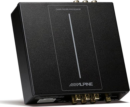 Alpine PXE-C60-60 Optim6 6-Channel Hi-Res Sound Processor with Automatic Sound Tuning