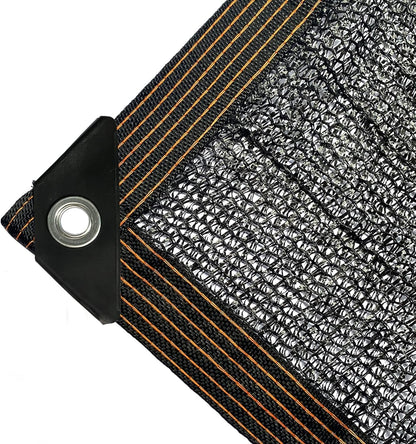 winemana 50% Black Shade Cloth, 20 x 30 FT Durable Mesh Tarp with Grommets, Garden Sunblock Shade Cloth Shading Antifreezing for Plants Cover, Greenhouse, Barns Kennel, Patio, Tomatoes