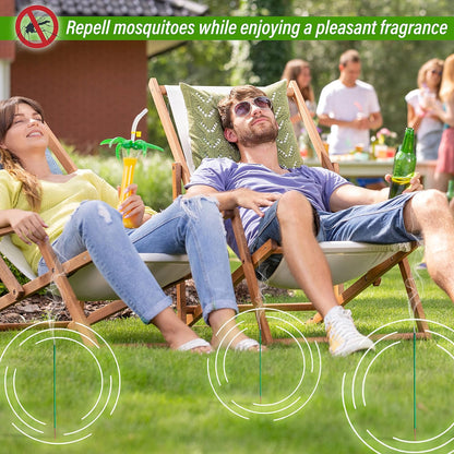 Mosquito Repellent Incense Sticks 50 Pieces per Box, for Patio/Natural Ingredients Citronella Oil/Lemongrass Oil/Made Natural Based Essential - DEET Free - Mosquito Repellent Outdoor