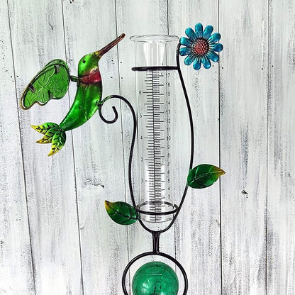 JOYBee 7inch Garden Glass Rain Gauge Replacement Tubes for Yard Garden Outdoor(Pack of 2)
