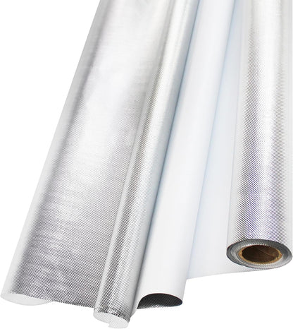 TEXALAN(R) Diamond Film Foil Roll Highly Reflective Mylar Film Roll for Grow Room 4X25FT 6 Mil