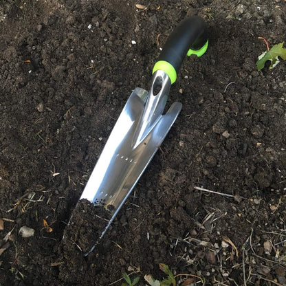 Radius Garden 101 Ergonomic Aluminum Hand Transplanter, Original Green