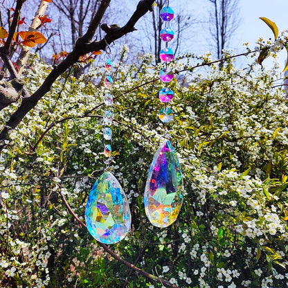 2PCS Colorful Sun Catcher Rainbow Maker F