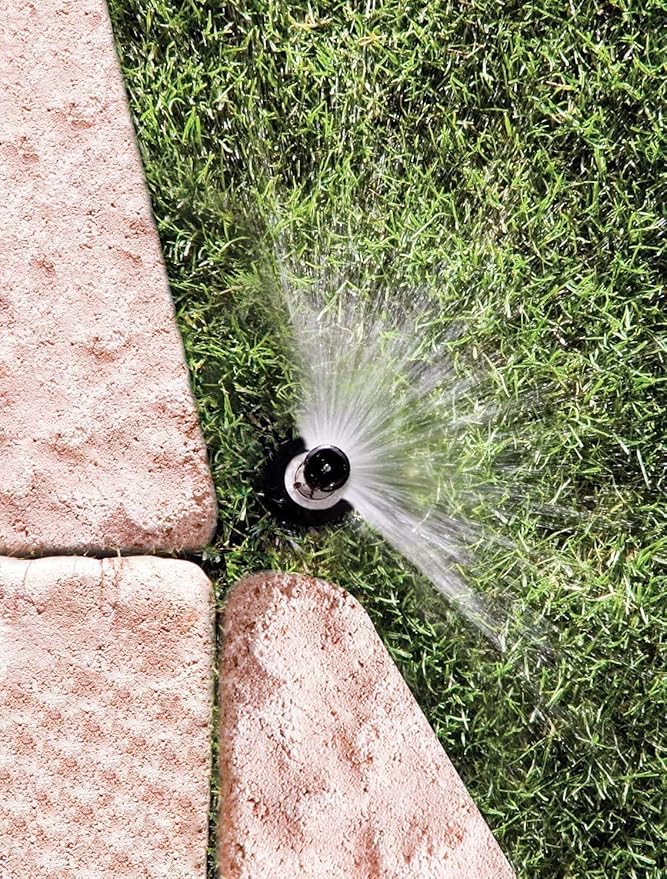 Rain Bird 1802APPRS Pressure Regulating (PRS) Professional Pop-Up Sprinkler, Adjustable 0 - 360° Pattern, 8' - 15' Spray Distance, 2" Pop-up Height
