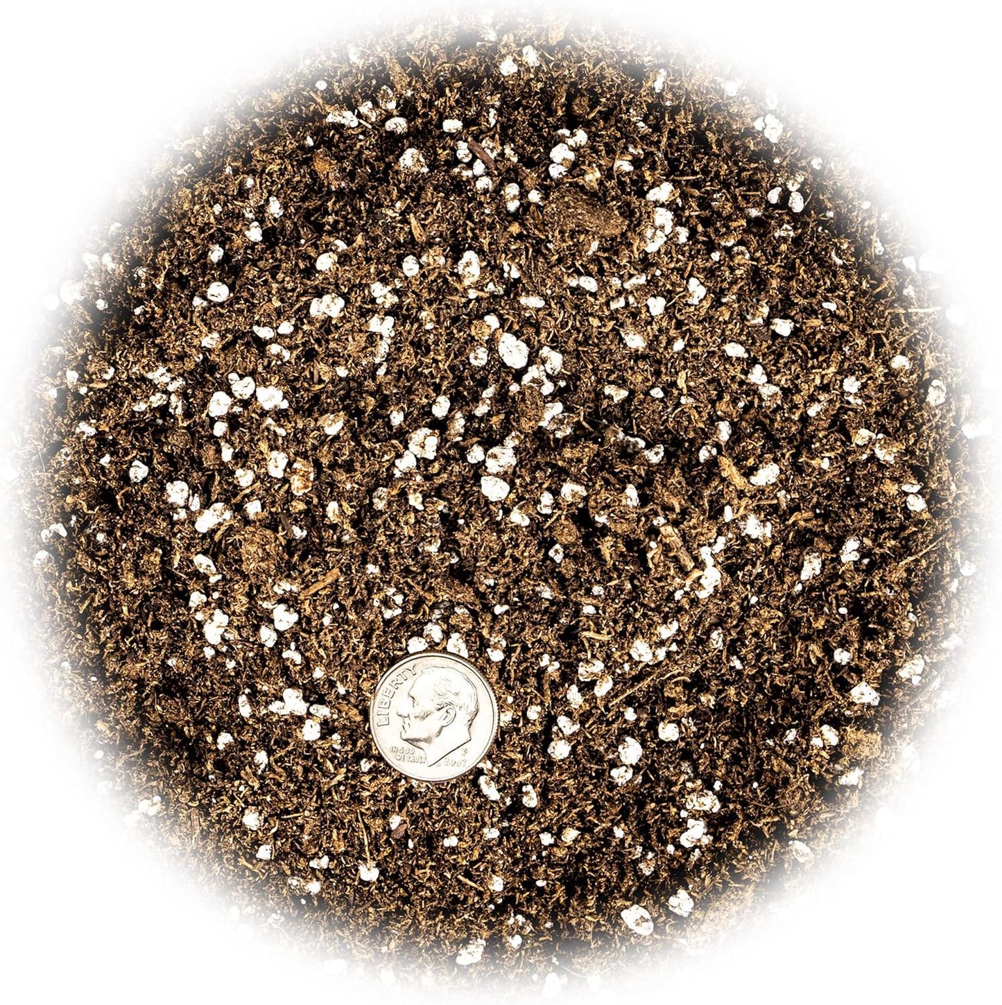Gardenera Premium Organic Potting Soil, Succulent & Cactus Soil Mix, Fast Draining Pre-Mixed Blend - Horticultural Perlite (25%) + Peat Moss (75%) - Made in USA - 2 Quart