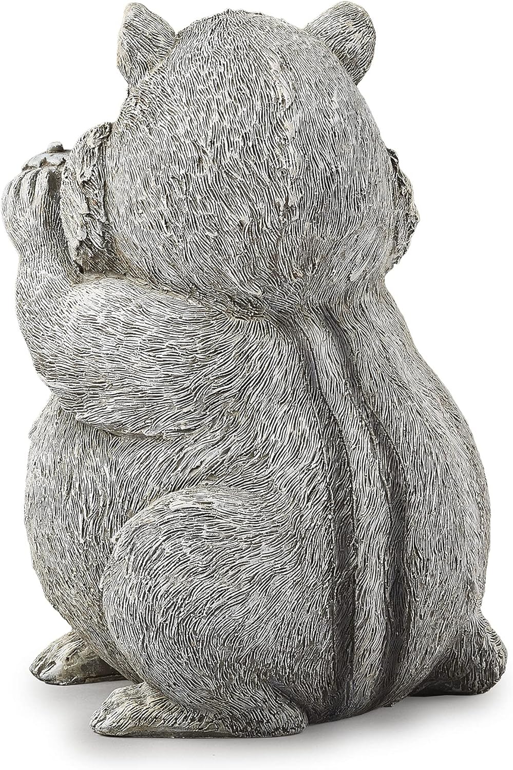 Roman Garden - Chipmunk Statue, 8.75" H, Pudgy Pals Collection, Resin and Dolomite, Decorative, Garden Gift, Home Outdoor Decor, Durable, Long Lasting