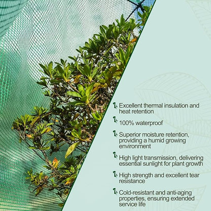 36″*36″*35.5″ Winter Plant Warm Covers - Raised Bed Cover, Garden Row Accelerator, Warm Tent Freeze Protection Humidity Domes for Germination, Seedling Propagation Protecting Plants from Animals 2 PCS