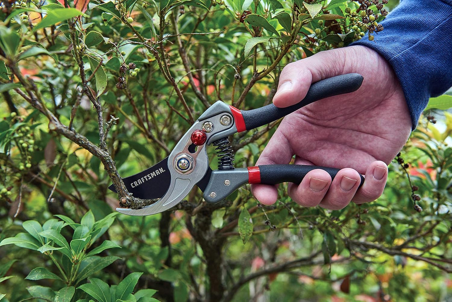 CRAFTSMAN CMXMCBA0700 Bypass Pruning Shears Lightweight Steel, Black