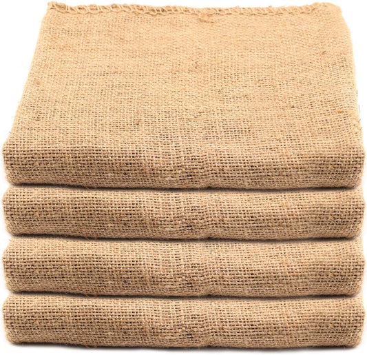 KEILEOHO 8 Pack 40 X 24 Inch Large Burlap Bags, Large Burlap Sacks for Gardening, Planting Growing Bag, Potato Bags