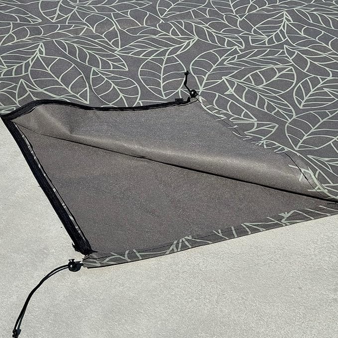Plant Covers Freeze Protection 59"x91" in 2 Pack | Brown Winter Frost Blankets for Outdoor Plants | Reusable Garden Cover Bags with Zipper Drawstring | Cold Weather Shrub Protection Cloth