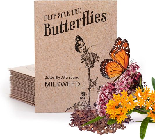 Bentley Seeds Co. Seed Packets for Planting - Party Favors for Indoors and Outdoors Gardening - Non