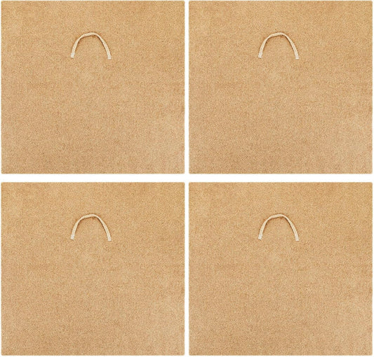 Zubebe 4 Pcs 2 ft x 2ft Worm Blanket Farm Kit Worm Bin Blanket Worms for Composting Fits Many Bin
