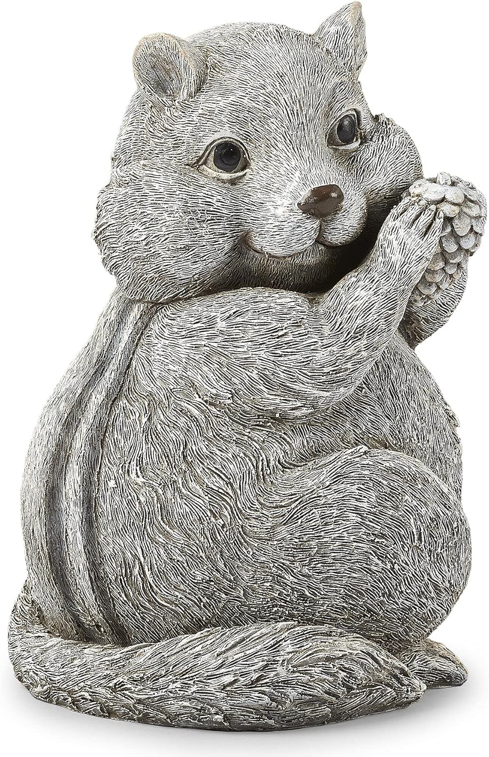 Roman Garden - Chipmunk Statue, 8.75" H, Pudgy Pals Collection, Resin and Dolomite, Decorative, Garden Gift, Home Outdoor Decor, Durable, Long Lasting