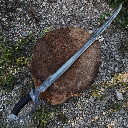 High Manganese Steel Blade Machete for Cutting Trees Heavy Duty Full Tang Outdoor Survival Hunting Tactical Sword