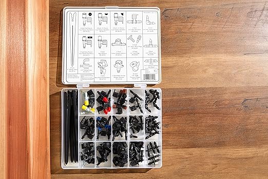 Orbit 69500 92-Piece Drip Irrigation Assortment Kit Parent (92-Piece Kit 3-Pack)