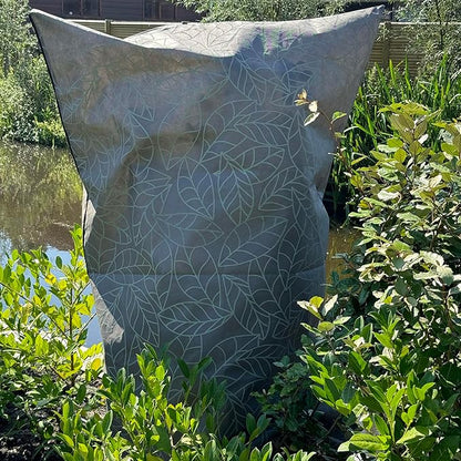 Plant Covers Freeze Protection 47"x71" in 2 Pack | Brown Winter Frost Blankets for Outdoor Plants | Reusable Garden Cover Bags with Zipper Drawstring | Cold Weather Shrub Protection Cloth