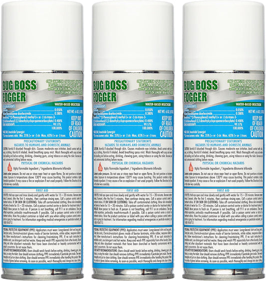 Kinzua Environmental Bug Foggers for Home Indoor & Outdoor Use, Insect Fogger, All Mosquito