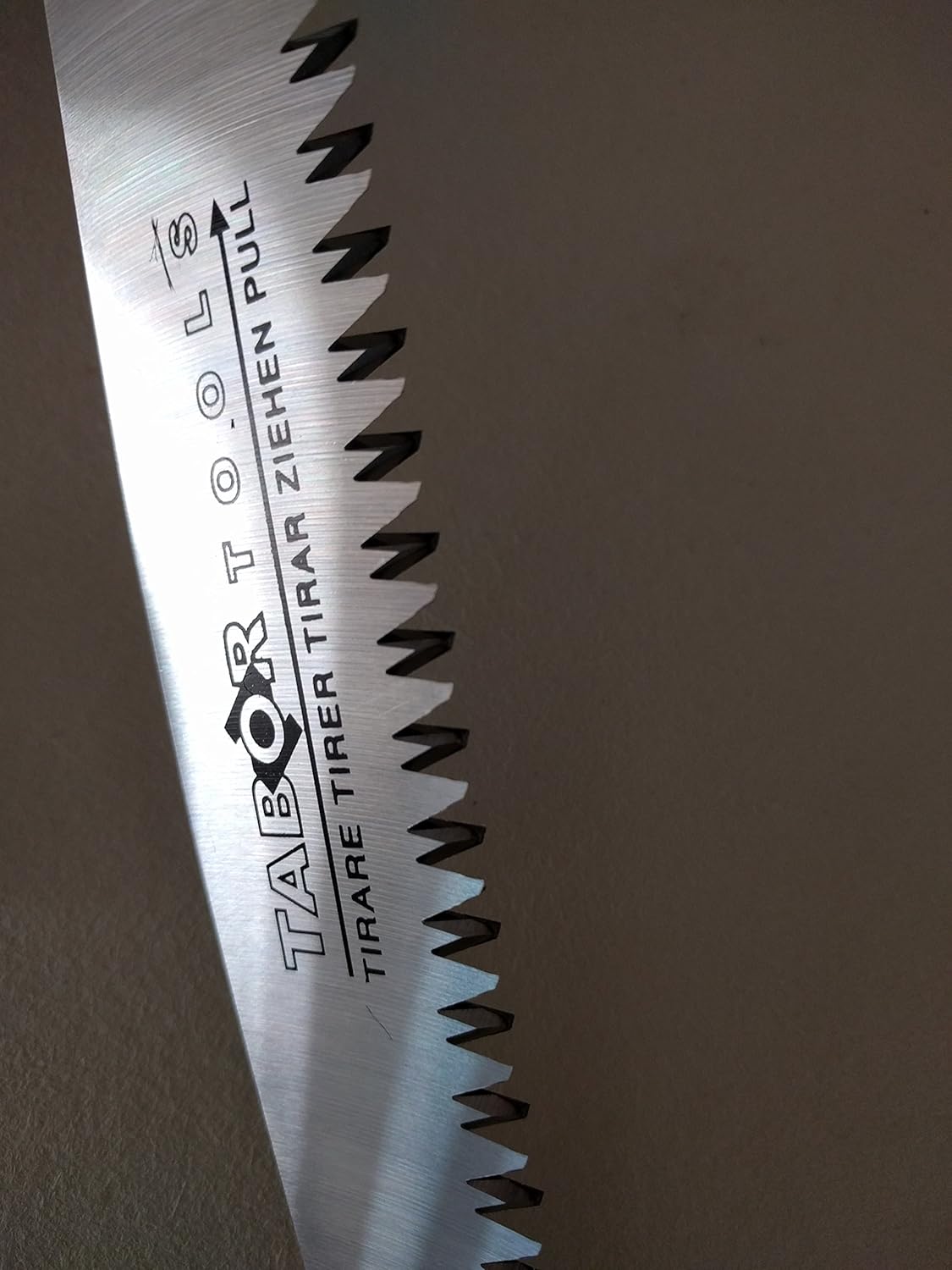 TABOR TOOLS Pruning Saw with Sheath, 10 Inch Hand Saw with Straight Blade and Holster, Suitable for Trimming Tree Branches and Clearing Forest Trails. TTS32A. (10 Inch, Straight Blade)
