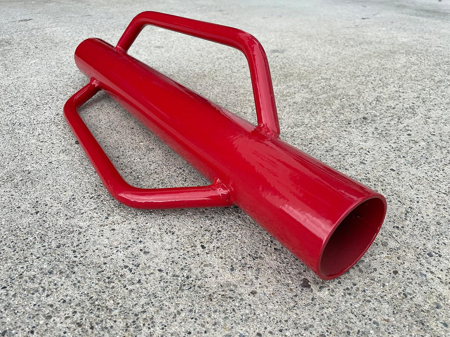 Sandbaggy U & T Post Driver, 30% More Heavier & Sustainable Than Competitors - 15.5 lb Fence Post Driver That Fits up to 2-3/4 inch - 10 Guage Industrial Grade Steel - Red (Pack of 5)